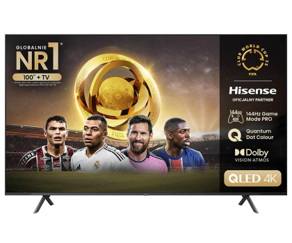 Telewizor Hisense 85E7NQ PRO QLED 4K 144Hz VIDAA Full Array Dolby Vision Atmos